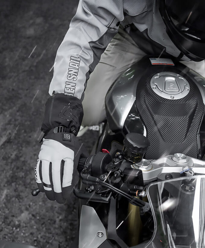 Găng tay chạy xe có sưởi Rockbros S304