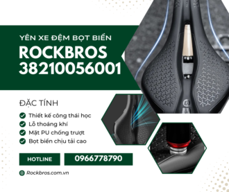 Yên xe đệm bọt biển cao cấp Rockbros 38210056001