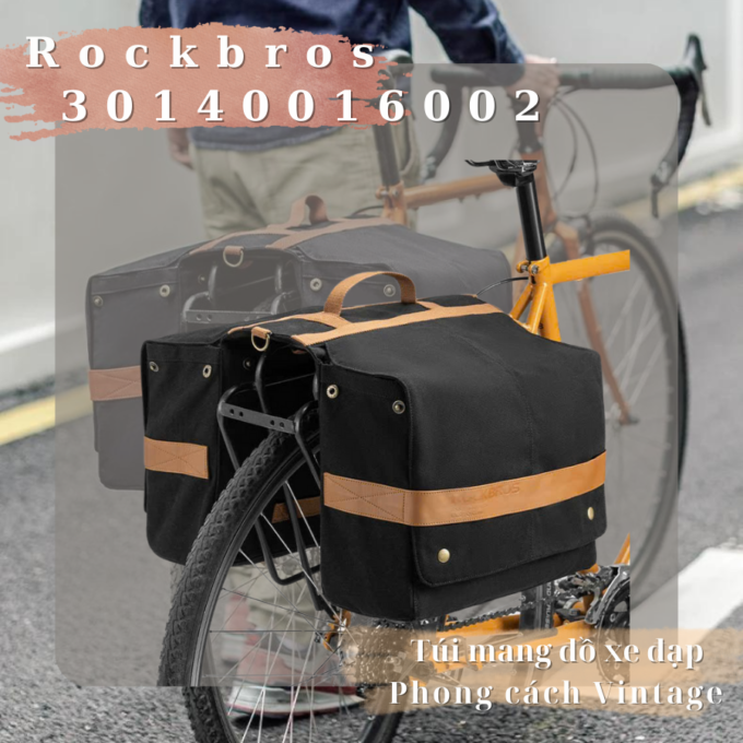 Túi vải treo hông xe đạp Rockbros 30140016002