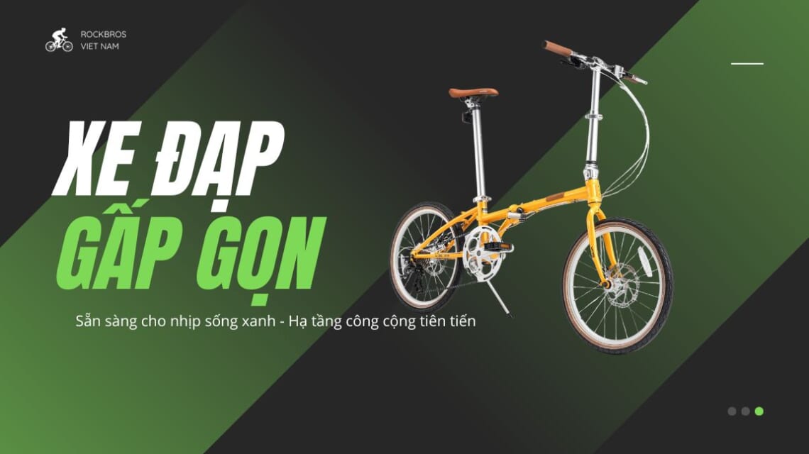 xe đạp gấp Rockbros chính hãng